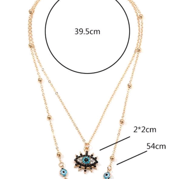 EVIL EYE PROTECTION NECKLACE - Picture 5 of 5
